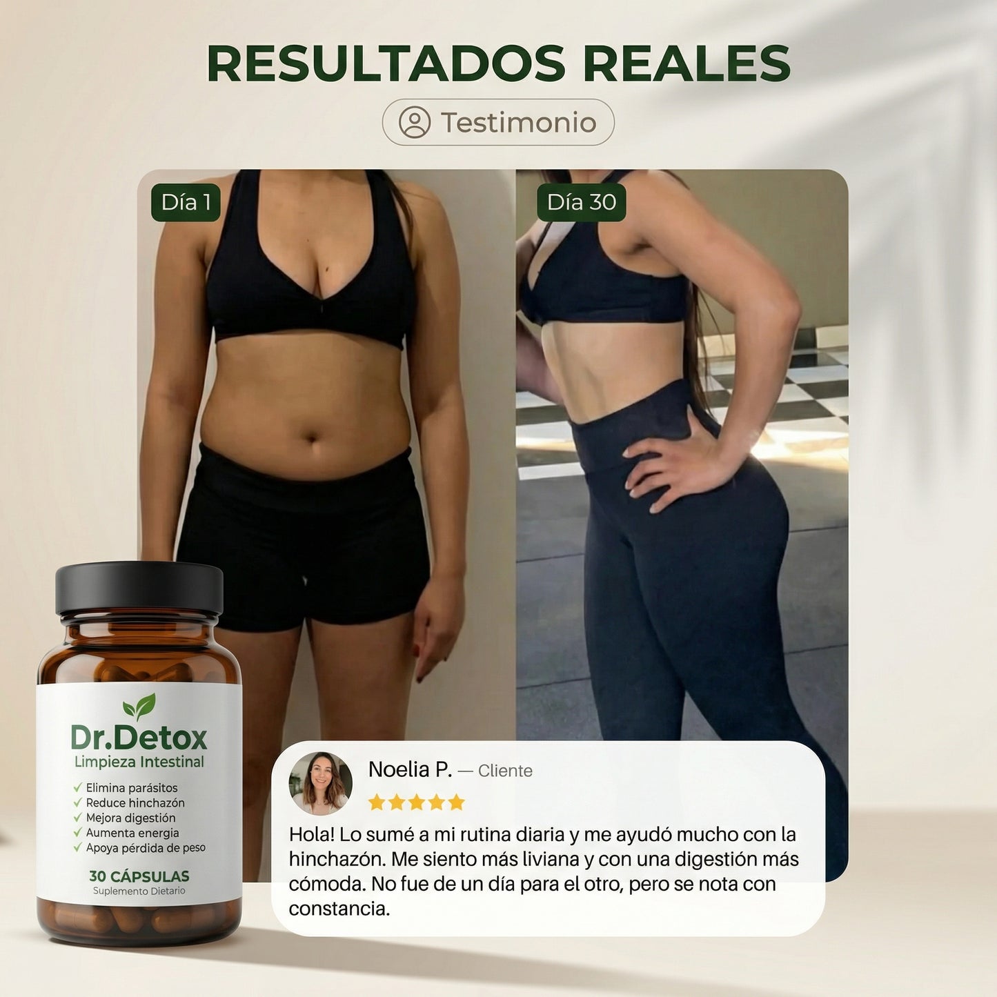 Dr. Detox™ | Deshinchate y limpiá tu intestino en 21 días